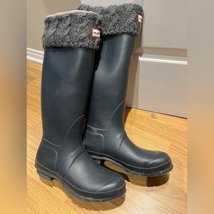 Hunter rain boots